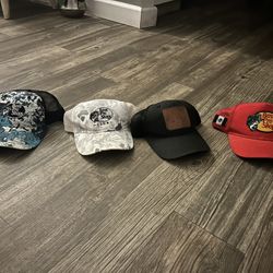 4 bass pro shop caps for 20 dollars