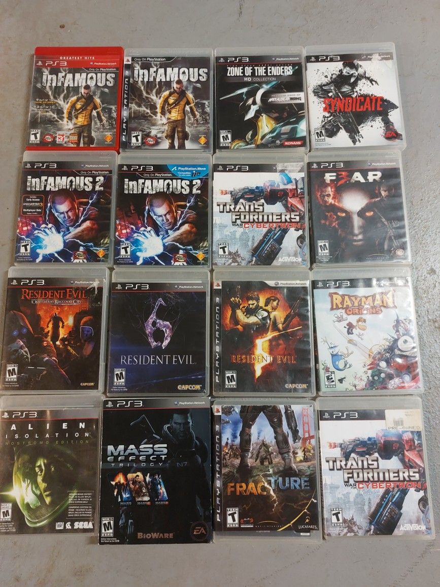 Ps3 Games Diferents Prices 5 Dollars And Up