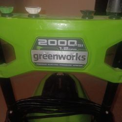 Greenhouse 2000 PSI Electric Pressure Washer 