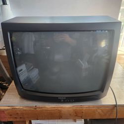 Vintage 2000 Y2K Admiral 19” Color Retro Gaming CRT TV JSJ12026B Coax Cable