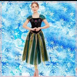 Size Meduim Frozen Princess Anna  Costume