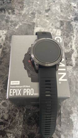 Garmin epix gen 2 pro black stainless steel bezel  51mm