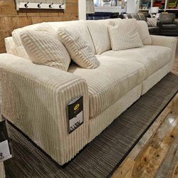 Lindyn Corduroy Sofa, Loveseat, Ottoman, Chair Color Options ⭐$39 Down Payment with Financing ⭐ 90 Days same as cash