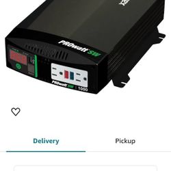 Xantrex (contact info removed) Inverter, PROwatt SW 600W 12V True-Sine

