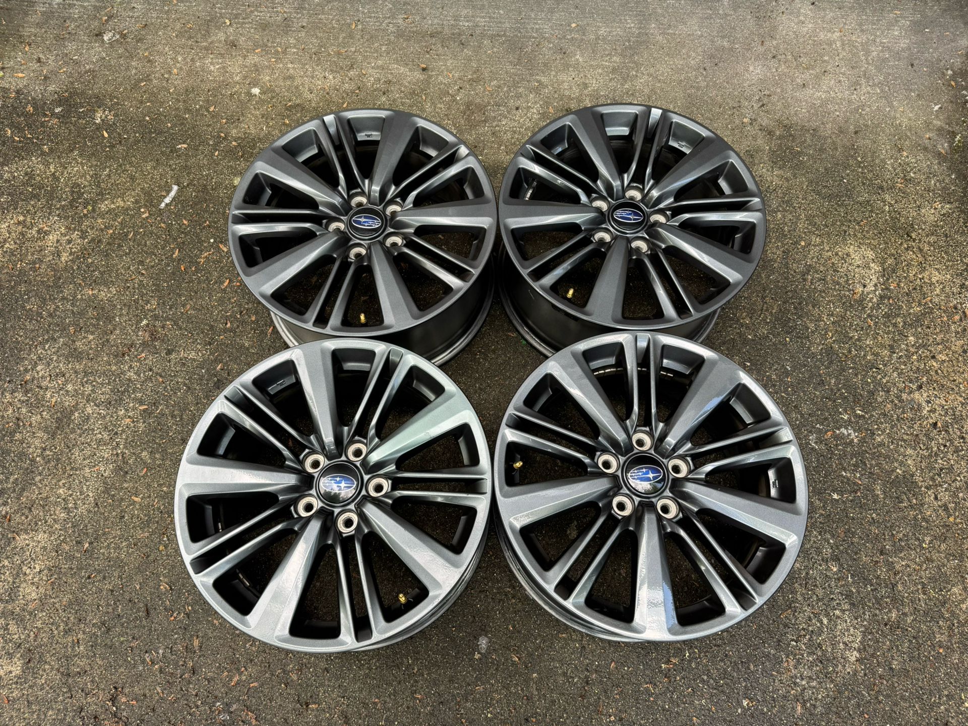 Subaru WRX OEM 17” wheels 5x114.3