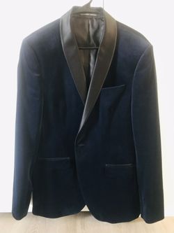 Zara Dinner/tuxedo Jacket w/ Satin Lapel 