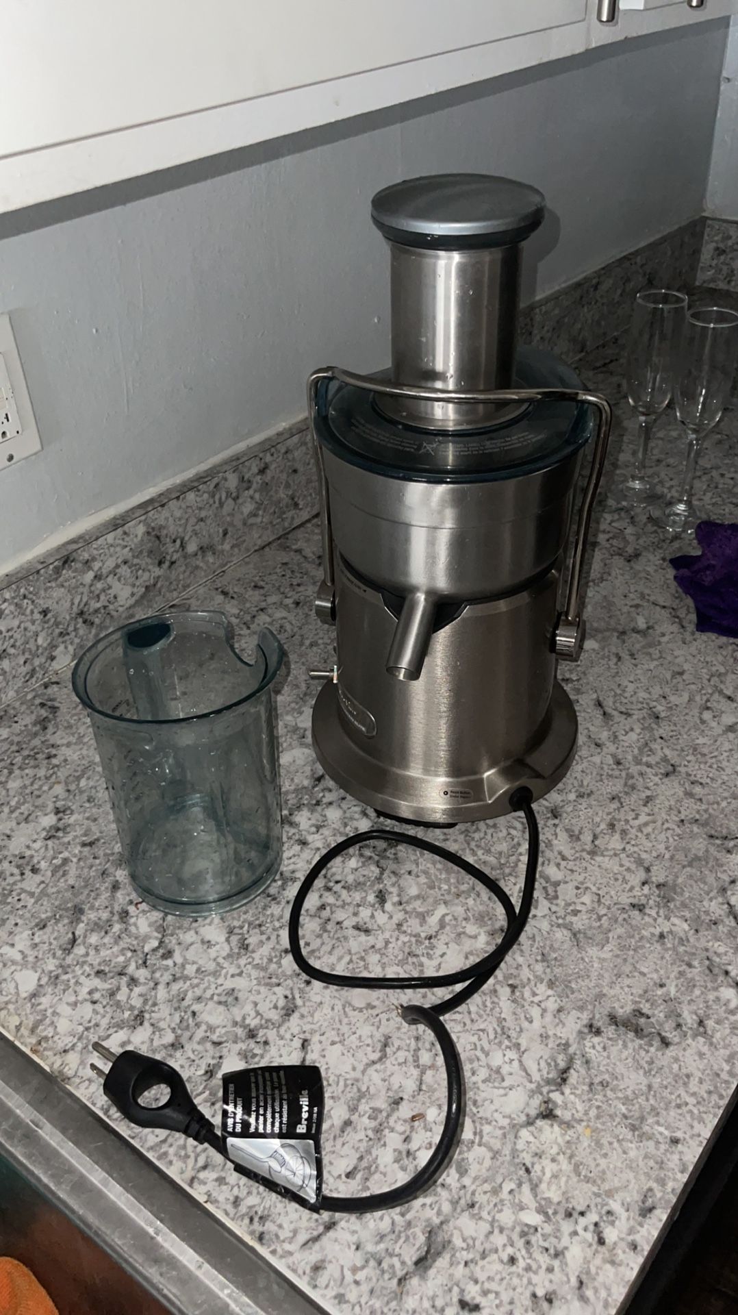 Breville Juice Fountain Elite Juicer, Brushed Stainless Steel for Sale
