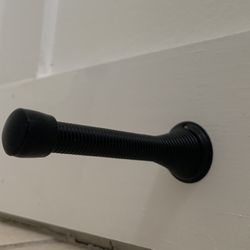 Black door stops 