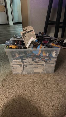 Bucket of Hotwheels