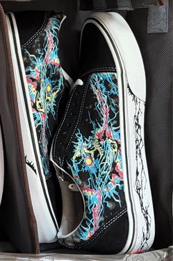 Vans Low-Top Sneakers Custom Graphic Print