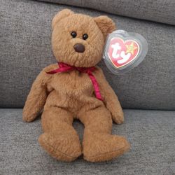 TY Curly  Beanie Baby Collectable 