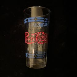 Vintage Stained Glass Pepsi Collectible Cup 