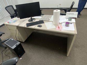 3 Steel Office Table