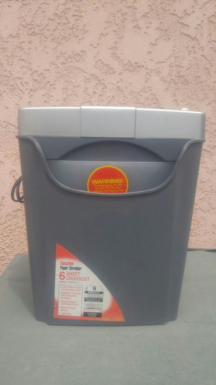 Executive machines eps-611x paper shredder