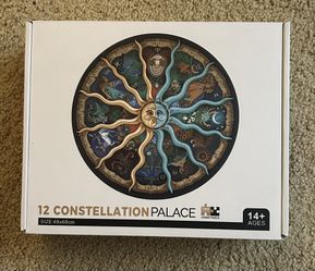 12 Constellation Palace 1000 Piece Jigsaw Puzzle