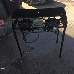 2 burner propane portable stove