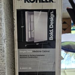 Medicine Cabinet Kohler Brand New!