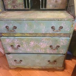 vintage secretary desk