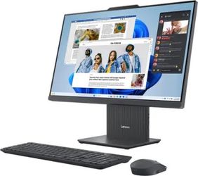 Lenovo - IdeaCentre AIO 24" FHD IPS LCD All-In-One Desktop Computer