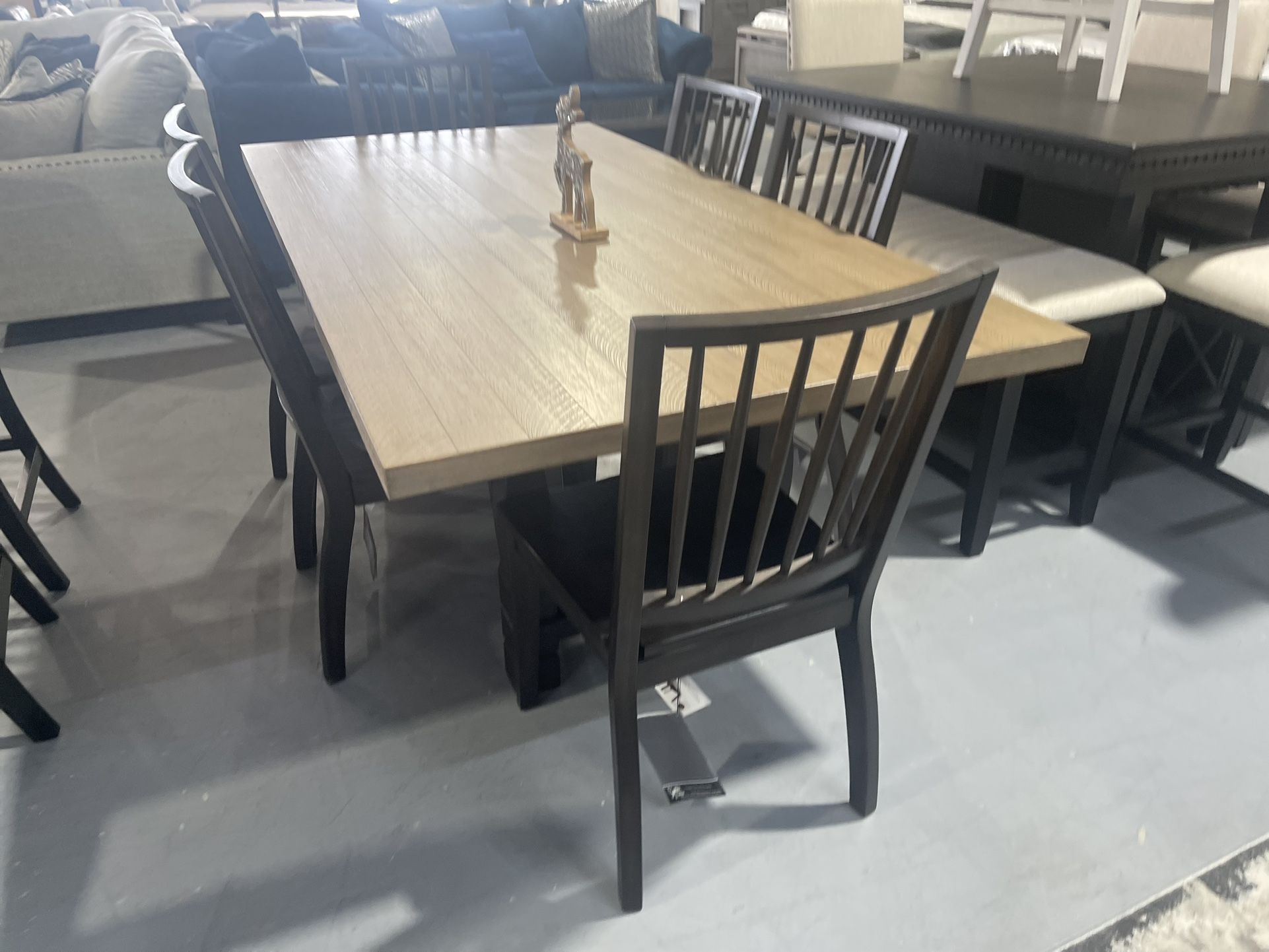 Modern Rustic Dining Set