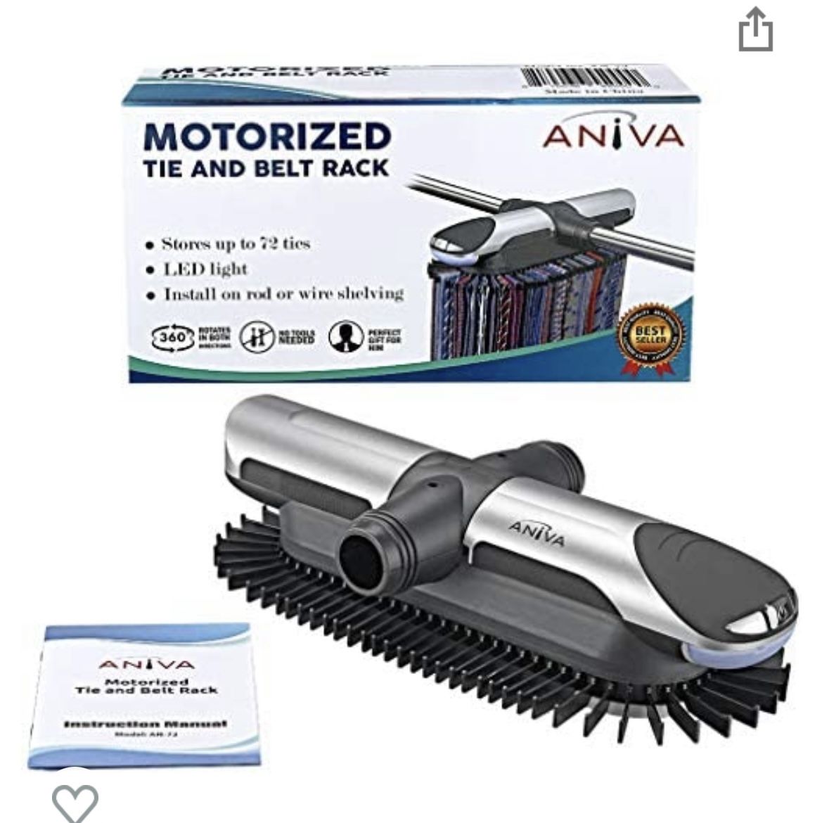 Aniva Motorized Tie Rack