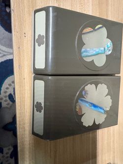 Set up two flower punches, Stampin’ Up!