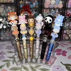 Rhinestone Character Pens