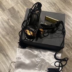 Giuseppe Zanotti Tassel Sandals Size 7