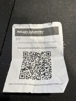 Rough Country Leveling Kit