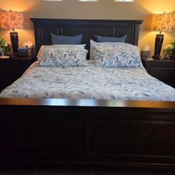Ashley Furniture Porter King/California King  Panel  Headboard & Footboard 