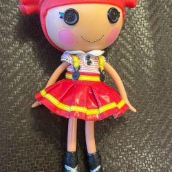 Lalaloopsy Full Size 12" Ember Flicker Flame Hard Body Doll Dress