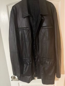 Highend Black Leather jacket.