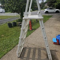 Price Is Firm.. Heavy Duty Safety Pool Ladder