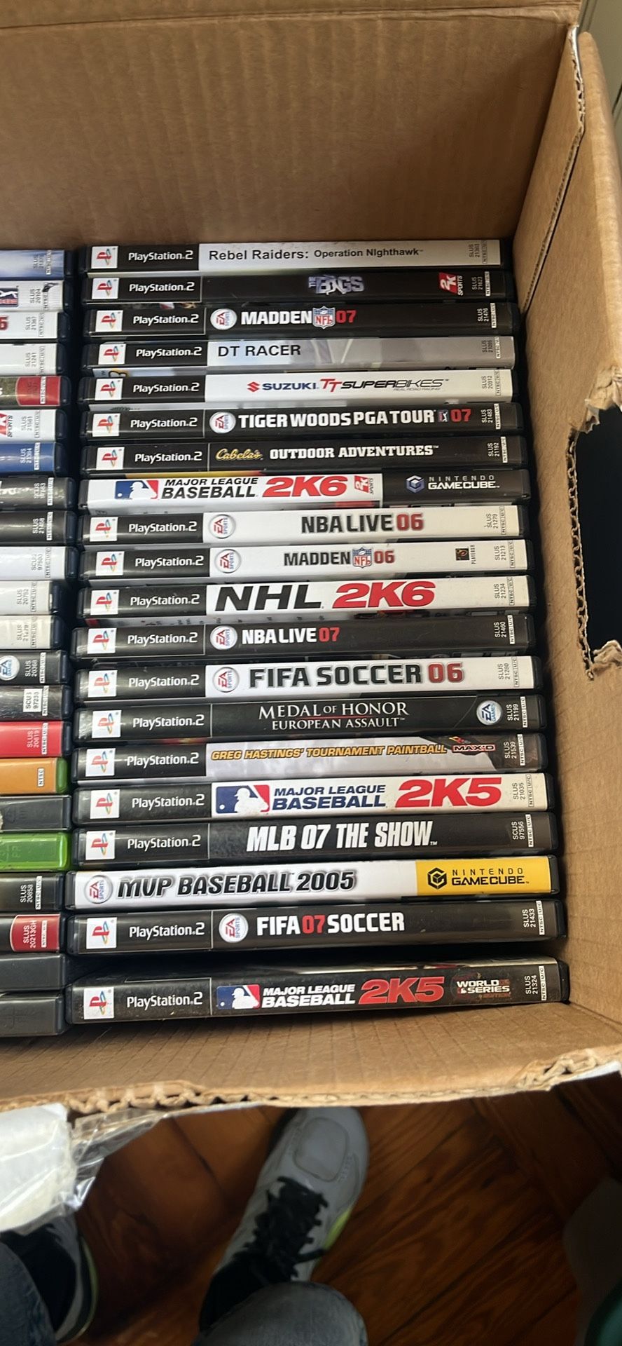 Ps2 Sony PlayStation 47 Game Lot 