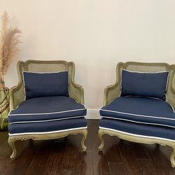 Antique Cane Chairs (pair)