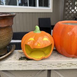 Halloween Planters 