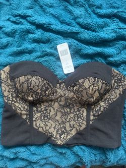 Bebe Bustier Top size Medium New with tags