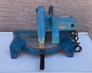 Ryobi Miter Saw 10 Inch Blade Double Insulated Chop Saw Blue Silver TS-251