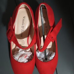 Red Heels Size 8