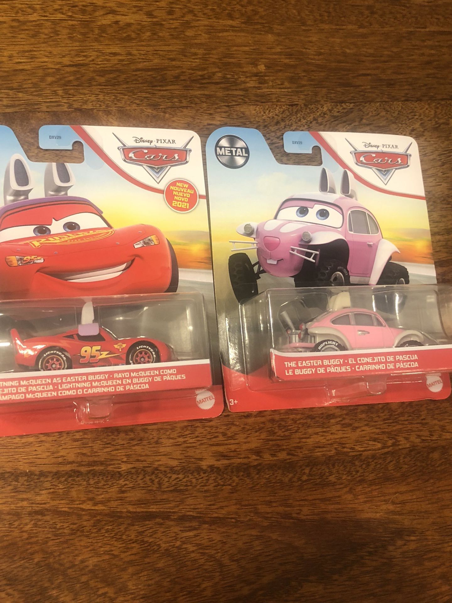 Disney Pixar Cars The Easter Buggy & Lighting McQueen As Easter 🐣 Buggy 2021 New Rare