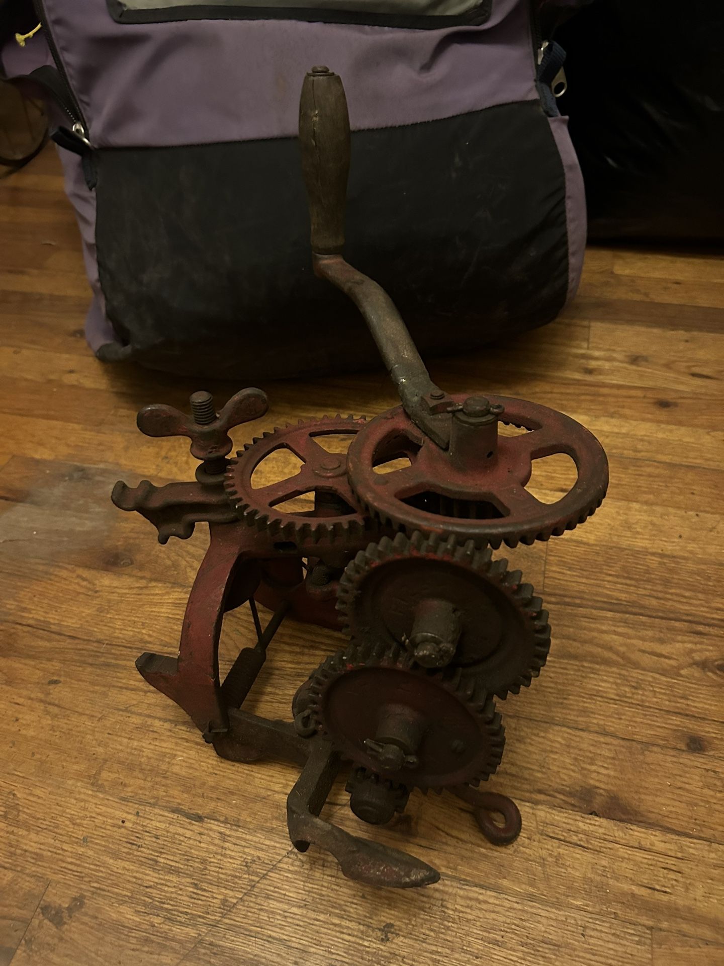 Antique Mower Blade Sharpener