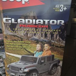 Jeep gladiator ride on