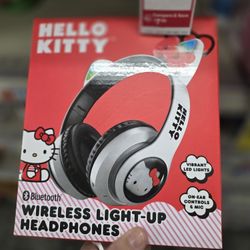 Hello Kitty Blue Tooth Headphones