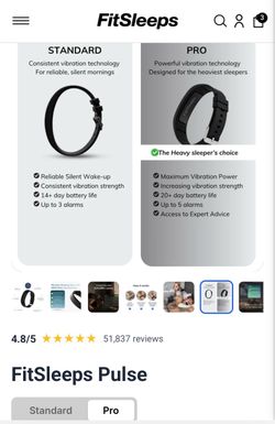 FitSleeps Pulse Pro w/ Charger