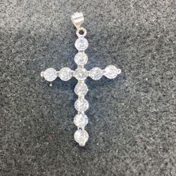Silver Cz Pendant 