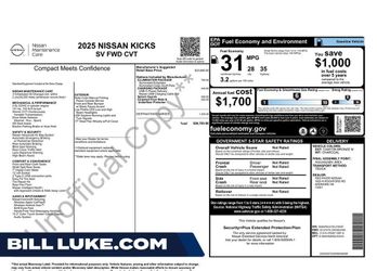 2025 Nissan Kicks