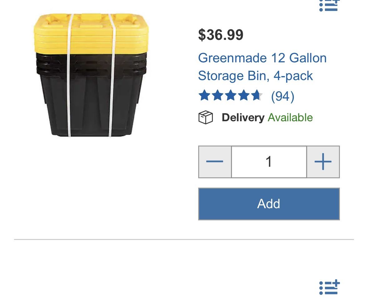 Costco Storage Container for Sale in Visalia, CA OfferUp