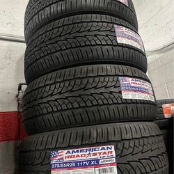 🚘🚨vendo set de llantas 275 55 20 American tires