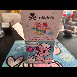 Tokidoki Mermicorno 100 piece 10 x 10 puzzle
