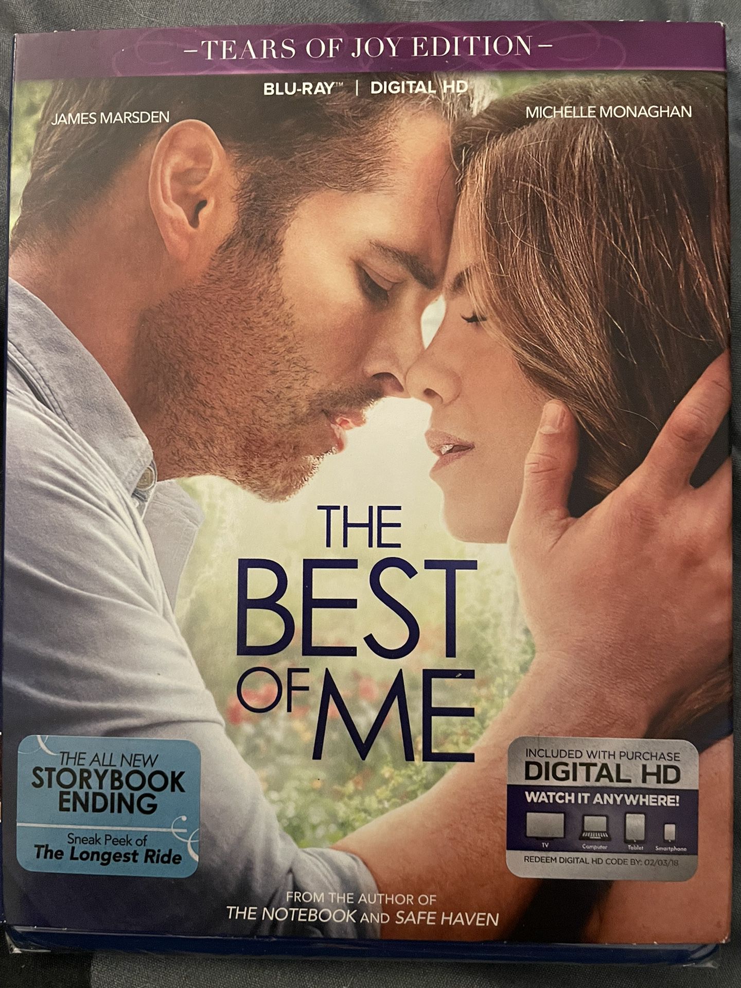 THE BEST OF ME (BLU-RAY + DIGITAL) NEW 